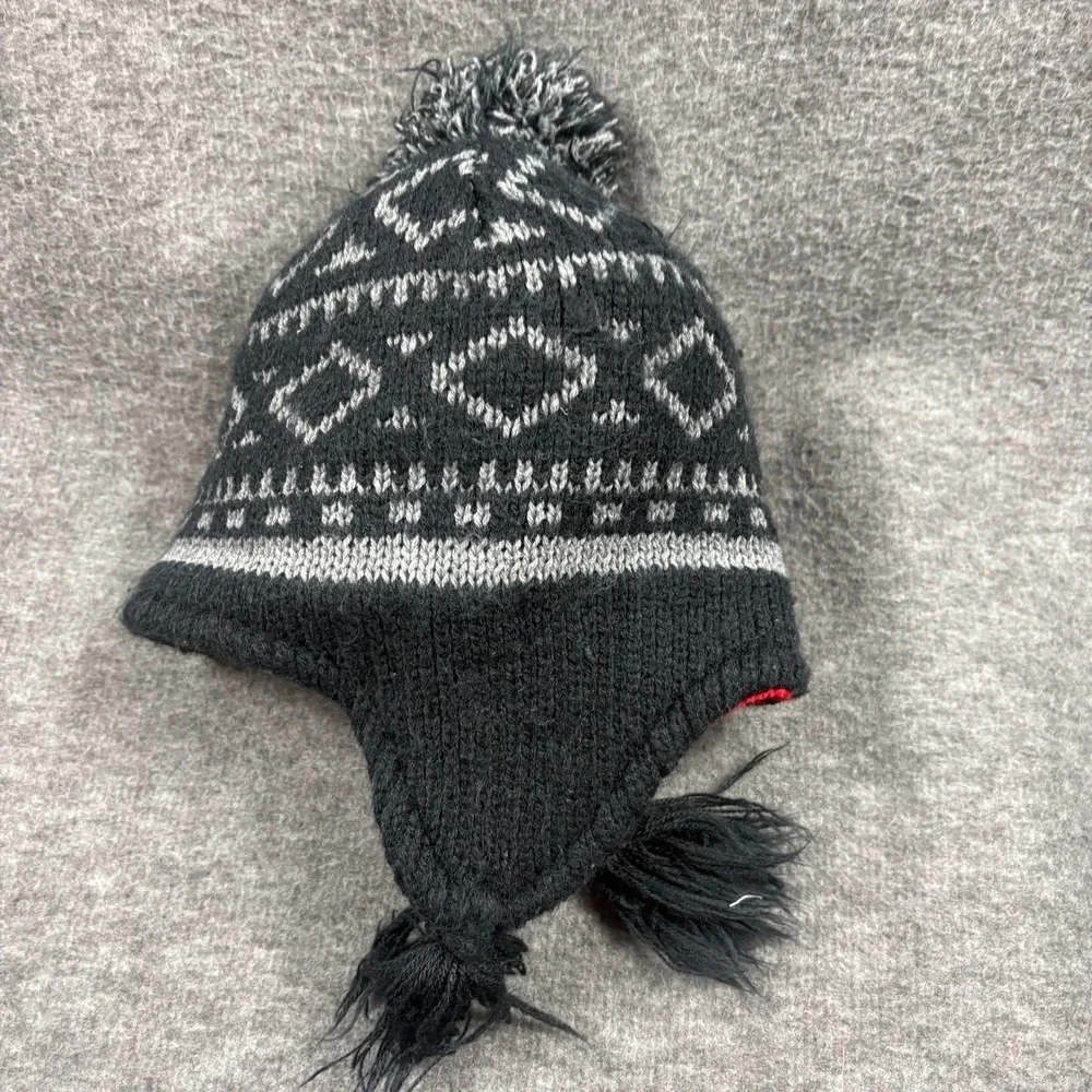 Kids Camo Fleece Trapper Hat w Mittens Set 2T-4T Winter Warm Playcore Practical - Picture 10 of 14